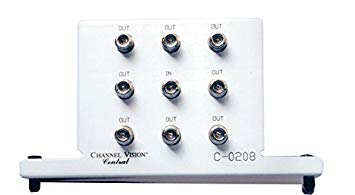 Channel Vision C-0208 1 IN/8 Out Passive Rf Splitter