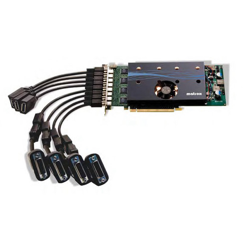Matrox M9188 PCIe x16 Multi-Display Octal Graphics Card
