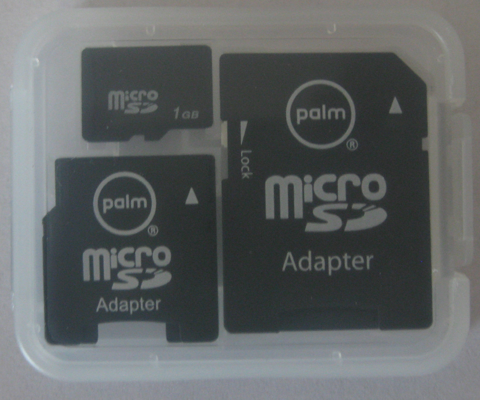 1GB MicroSD card + SD + MiniSD adapter + Case Secure Digital Camera GPS Memory