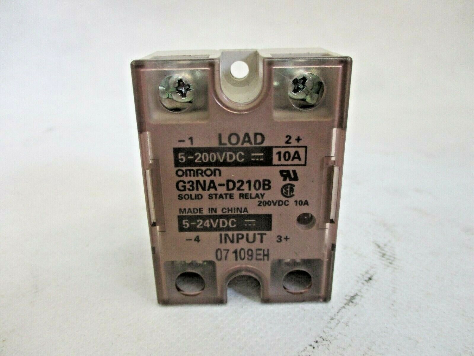 OMRON G3NA-D210B SOLID STATE RELAY 5-24VDC. a granel sin caja