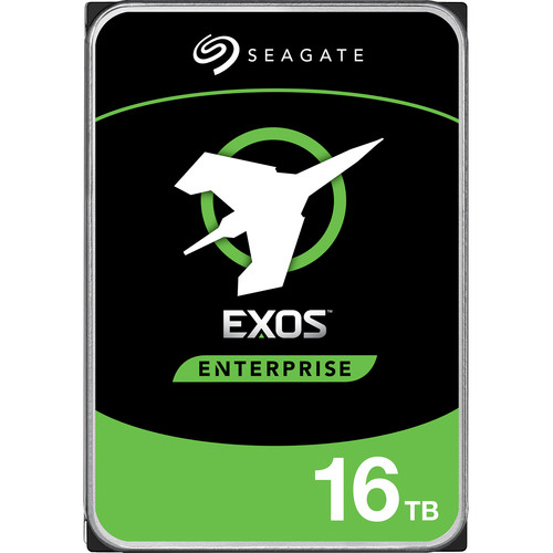 Seagate 16TB Exos X16 7200 rpm 12 Gb/s SAS 3.5" Internal HDD