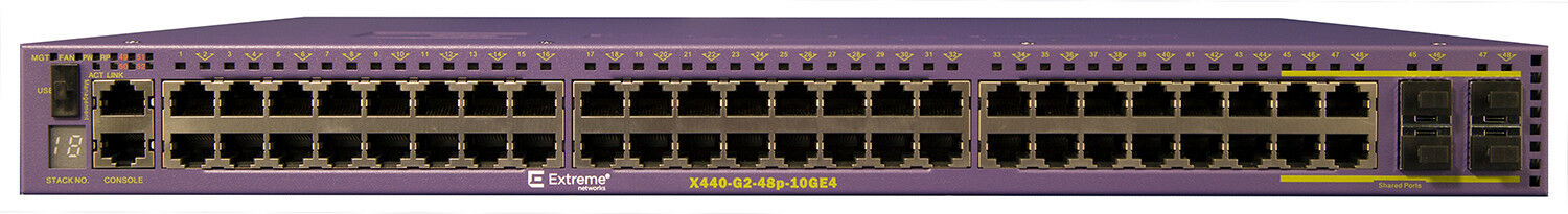 Extreme Networks - X440-G2-48p-10GE4 Ethernet Switch 16535