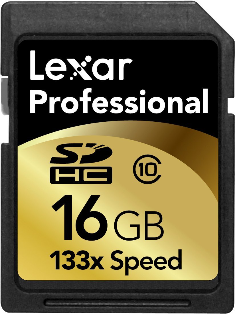 Memoria Flash Card Marca: Lexar Professional 16GB SDHC 133x Class 10.