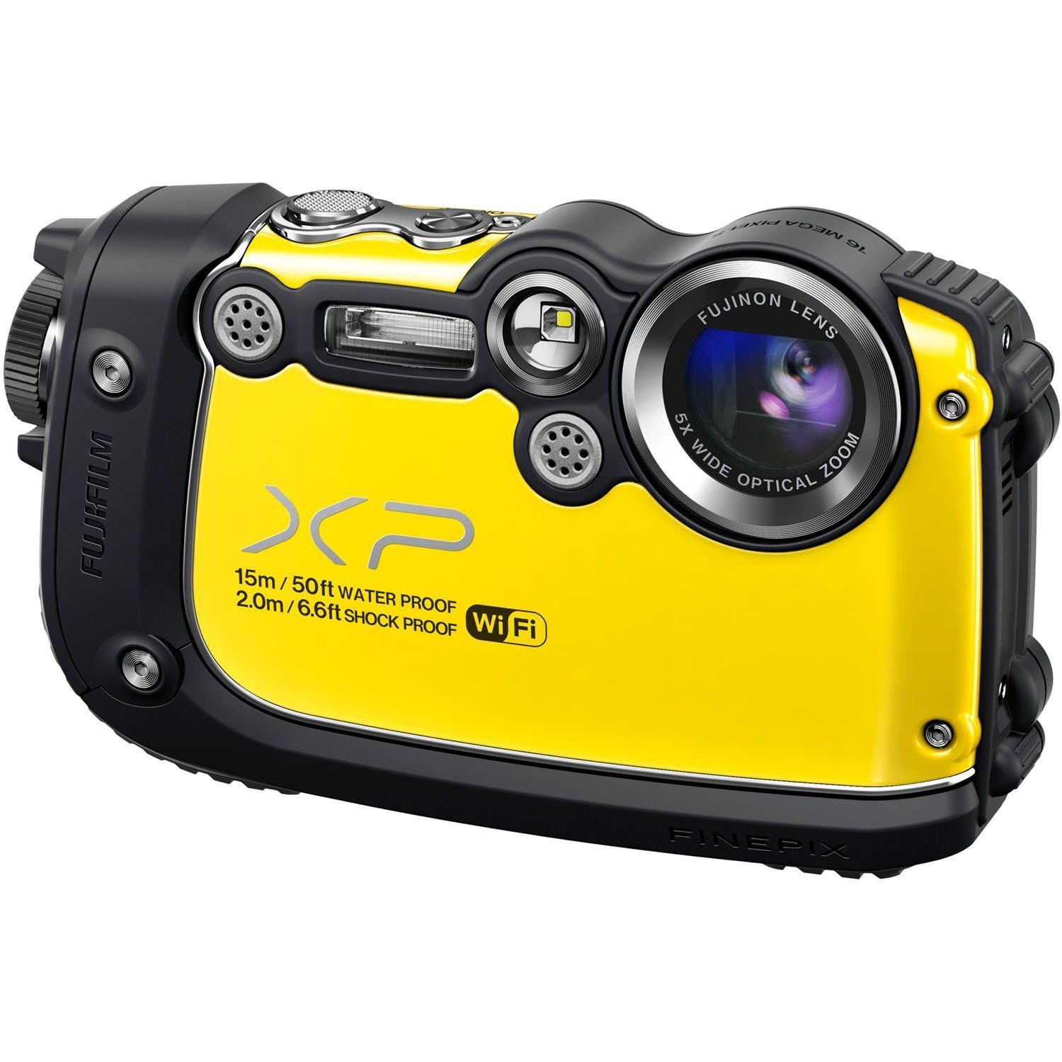 Fujifilm FinePix XP200 yellow 16MP Waterproof Digital Camera with 3-Inch LCD (yellow)