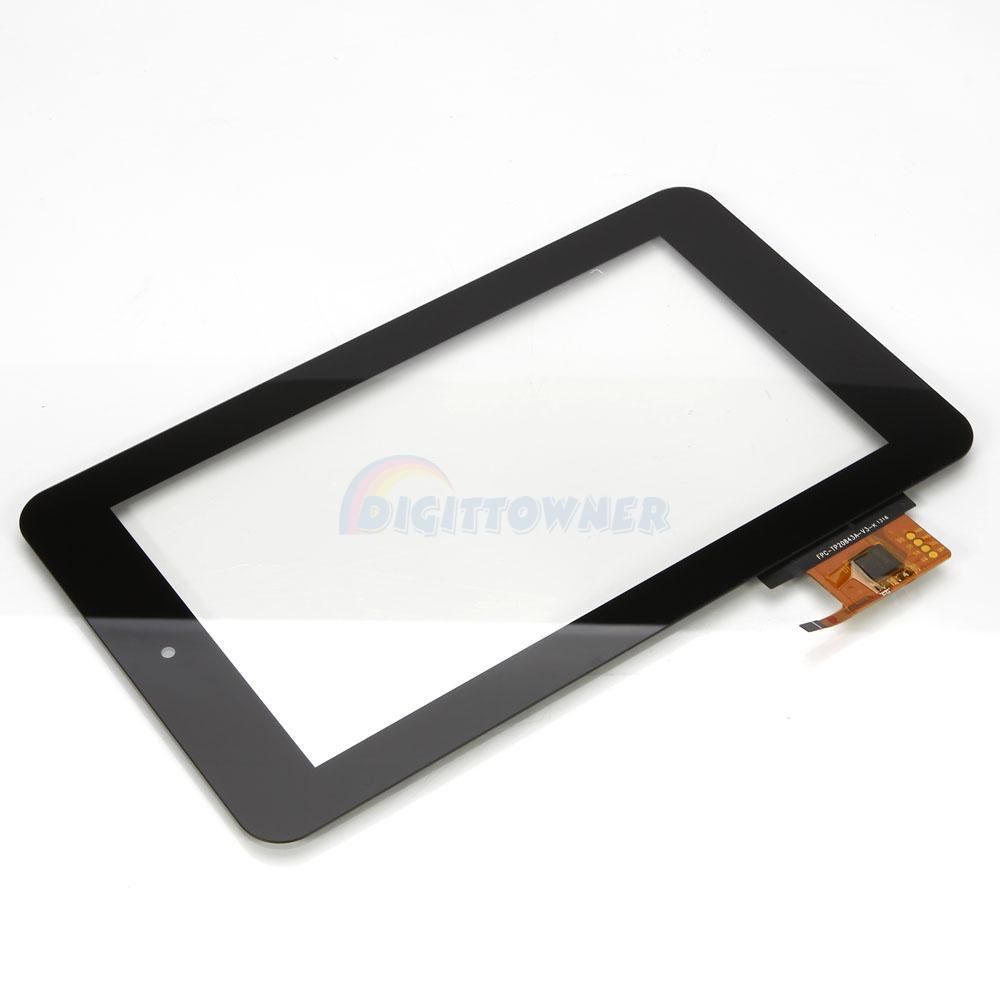 Hp Slate 7 Tablet Frontal Outer Top Glass Digitalizador de pantalla táctil de piezas