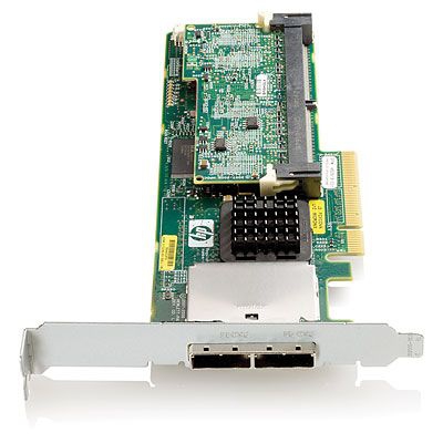 HP Smart Array P410i/1G FBWC 2-ports Int PCIe x8 SAS Controller