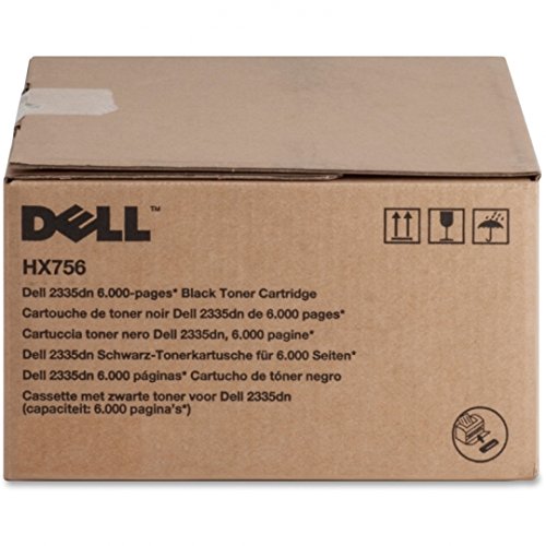 Dell Computer HX756 Black Toner Cartridge 2335dn/2355dn Laser Printers. 6000 páginas Negro.