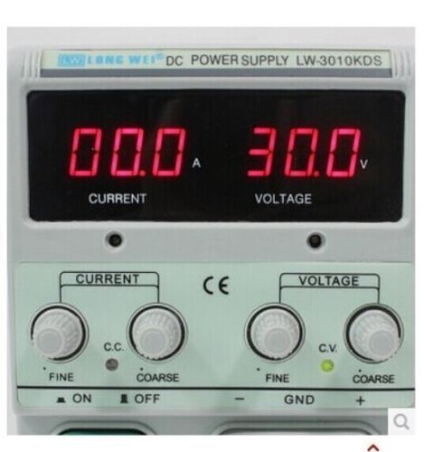 Long Wei LW-3010KDS Adjustable Regulated DC Power Supply Output 30V 10A Variable Dual Display
