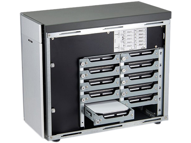 BUFFALO 80TB (10 x 8TB) 10-Bay 80TB (10 x 8TB) Thunderbolt 2/eSATA/USB 3.0 DAS