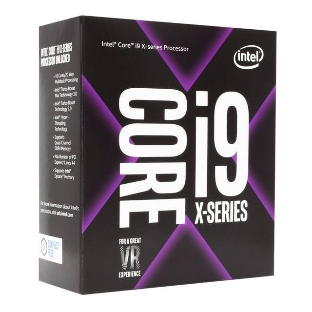Intel Core i9-7900X Procesador de skylake Serie X 3.3GHz 8.0GT/s 13.75MB