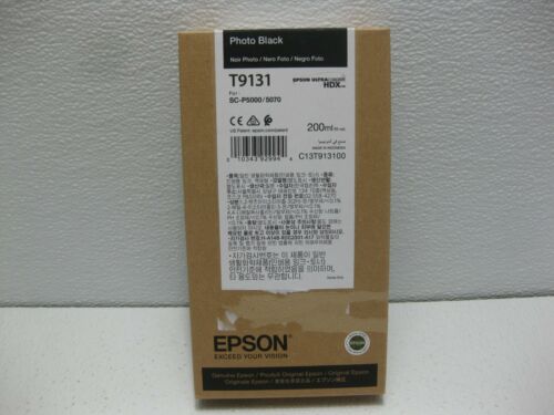 Genuine Epson Ultra Chrome HDX T9131 Photo Black