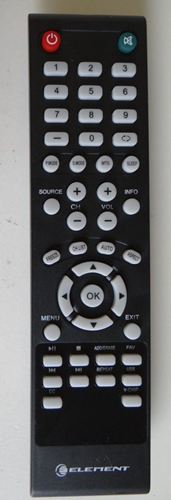 Contro Remoto compatible con TV element electronics modelo ELEFW504A