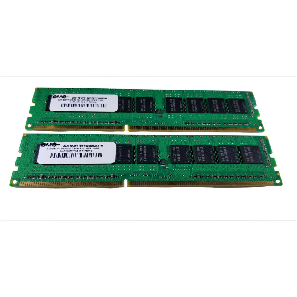 16GB (2X8GB) RAM Memory 4 HP/Compaq ProLiant ML310e Gen8 (G8) ECC UNBUFFERED B87