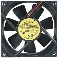 Adda AD0812HB-A70GL 80mm x 25mm Ball Bearing Case fan with 4 pin pass thru connector