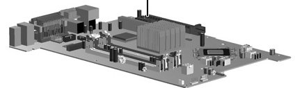 HP 445757-001 System board (motherboard)