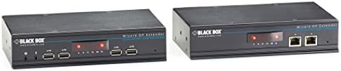 Black Box Extensor KVM DisplayPort de doble cabezal Corp sobre CATx ACU5800A