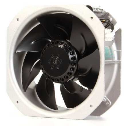 EBM-PAPST W2E200-HK38-01 Axial Fan, Square, 230V AC, 1 Phase, 606 cfm, 8 7/8 in