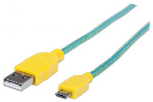 Cable Micro USB con recubrimiento textil