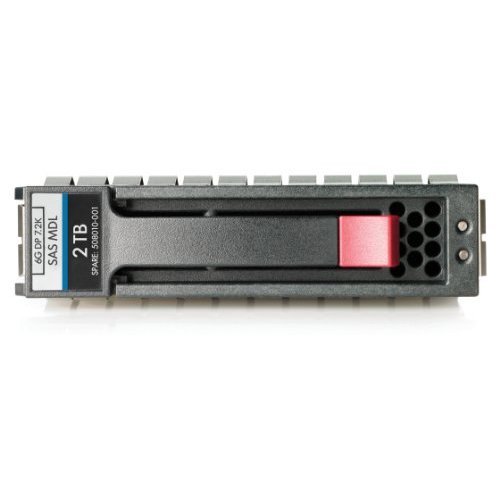 HP 507616-B21 2TB SAS 6Gb/s 7200 RPM disco duro de dos puertos con bandeja