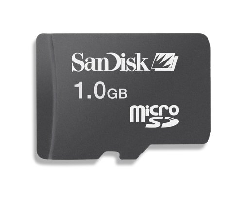 SanDisk 1 GB MicroSD Card SDSDQ-1024-A10M