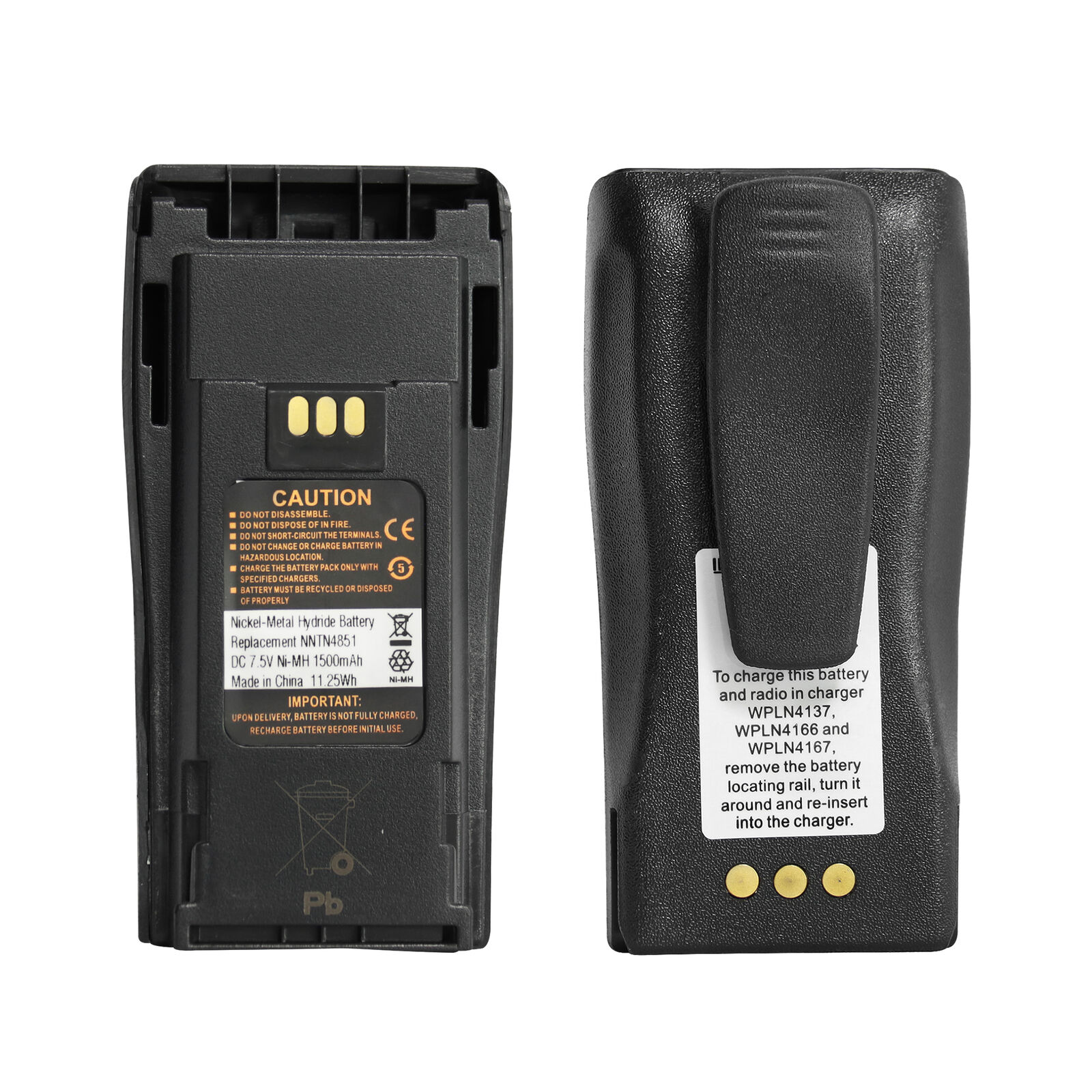 Batería NNTN4851 para Motorola CP040 EP450 EP450s DEP450 DP1400 Portátil