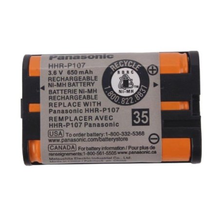 Original Panasonic Ni-MH Rechargeable Cordless Phone Battery