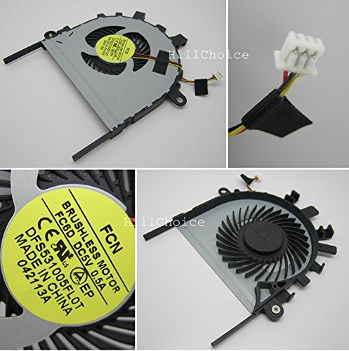 CPU Cooling Fan for Acer Aspire V5-551 V5-551G Laptop (3-PIN) DFS531005FL0T FC6D.