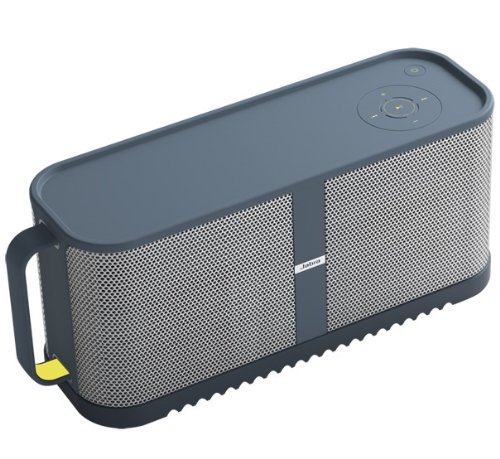Jabra SOLEMATE MAX Wireless Bluetooth Stereo Speakers - Retail Packaging - Grey - 100-97400000-60