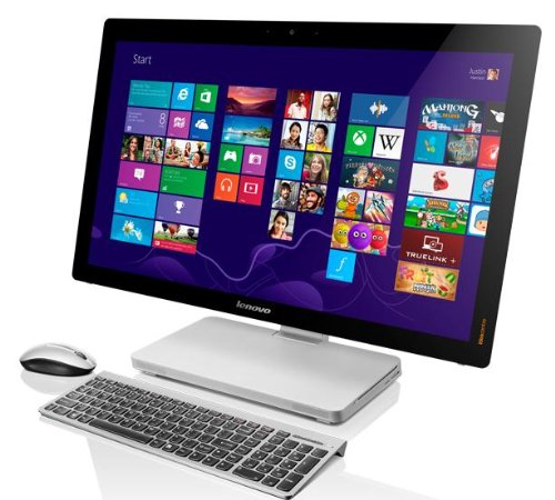 Lenovo IdeaCentre A730 QHD 27-Inch All-in-One Touchscreen Desktop (Brushed aluminum)