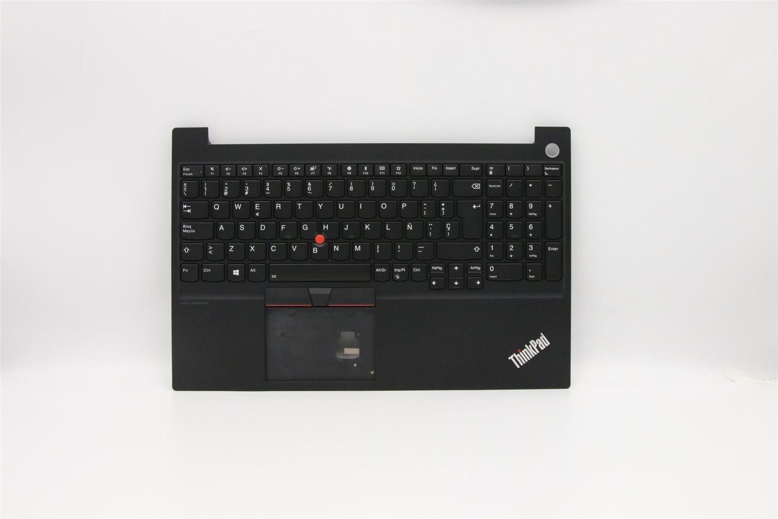 Lenovo ThinkPad E15 Teclado Repostal Cubierta Superior Negro Español Retroiluminado 5M10V16901