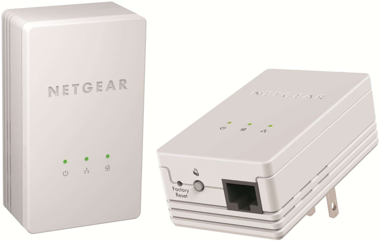 NETGEAR Powerline 200Mbps Mini Adapter - Starter Kit (XAVB1301)