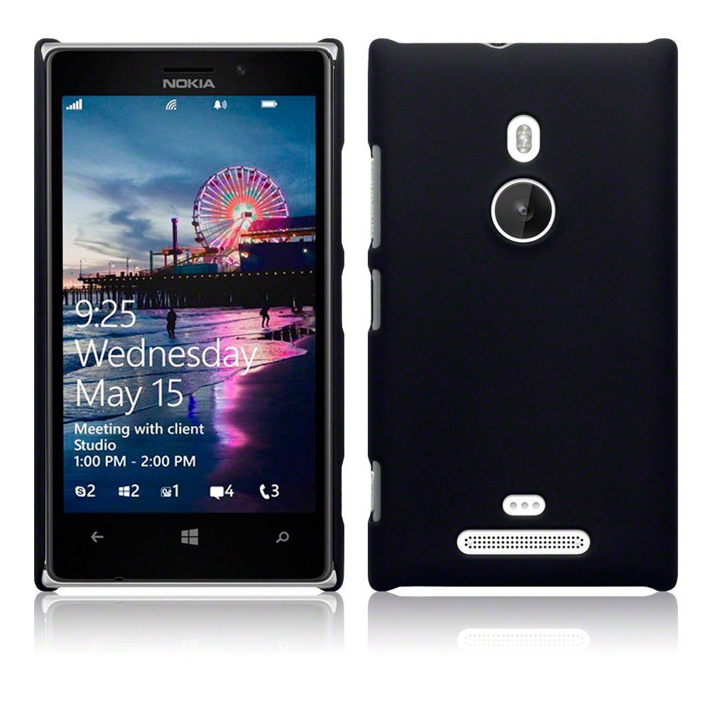 Nokia Lumia 925 Hybrid Rubberised Back Cover Case