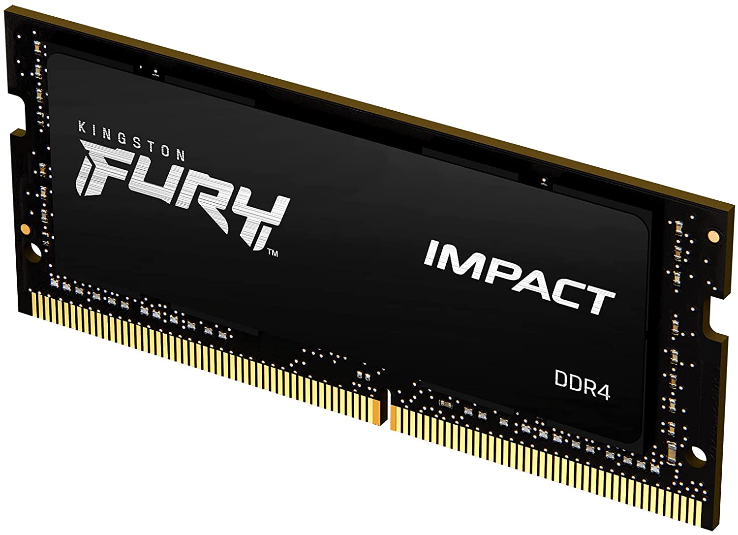 Kingston Fury Impact DDR4, Memoria Gamer Para Laptop, Capacidad: 16GB, Frecuencia: 2666Mhz, Latencia: CL 16, Factor de Forma: SODIMM 260-Pin