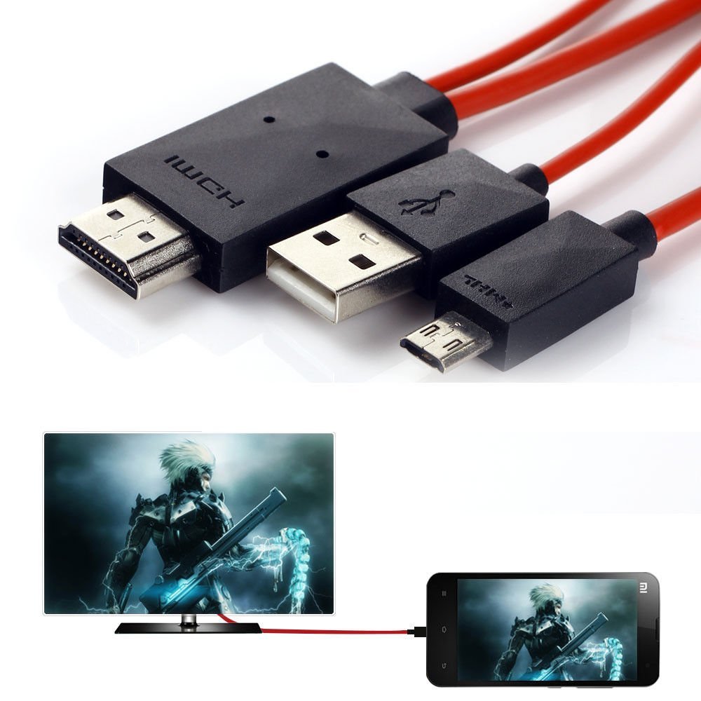 Cable Importer520 HDMI para Samsung Galaxy S3, Galaxy S4, S5 i9600 , Galaxy Note 2, Galaxy Note 3