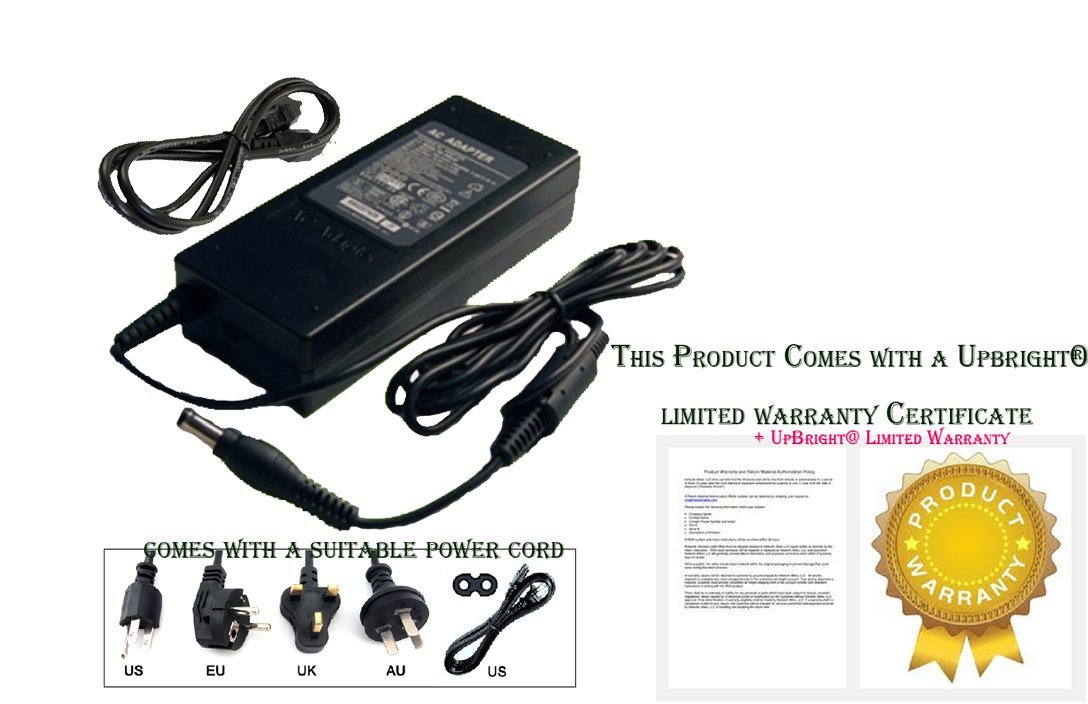 UpBright® NEW AC-DC Adapter For NETGEAR VAN90C-480B P/N: 332-10020-01 3321002001 Power Supply Cord Cable PS Charger Input: 100 - 240 VAC Worldwide Use Mains PSU