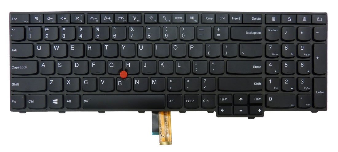 Laptop replacement Backlit keyboard for Lenovo IBM compatible with Lenovo ThinkPad Edge E531 E540 L540 T540p W540