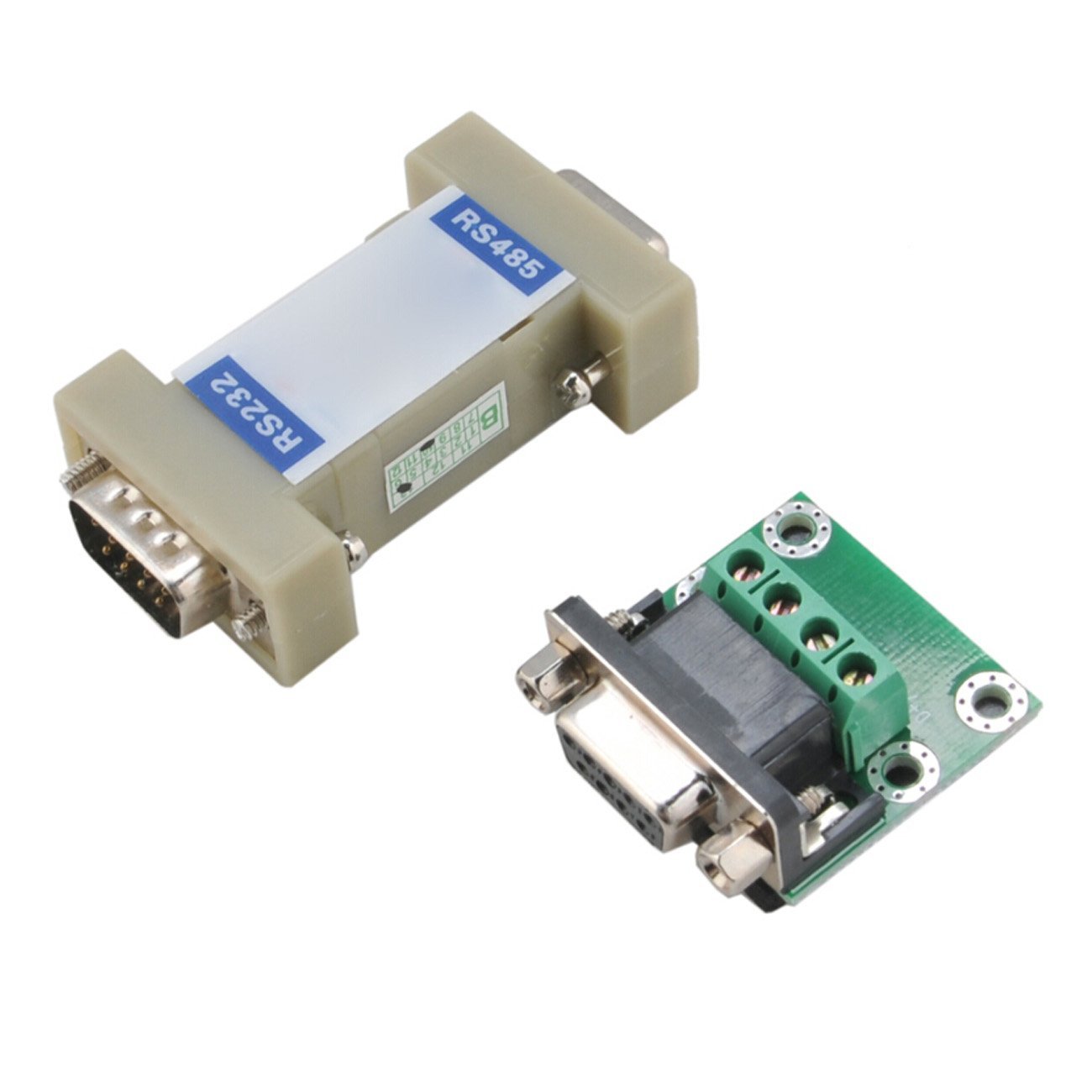 Optimal Shop RS-232 to RS-485 Adapter Interface Converter