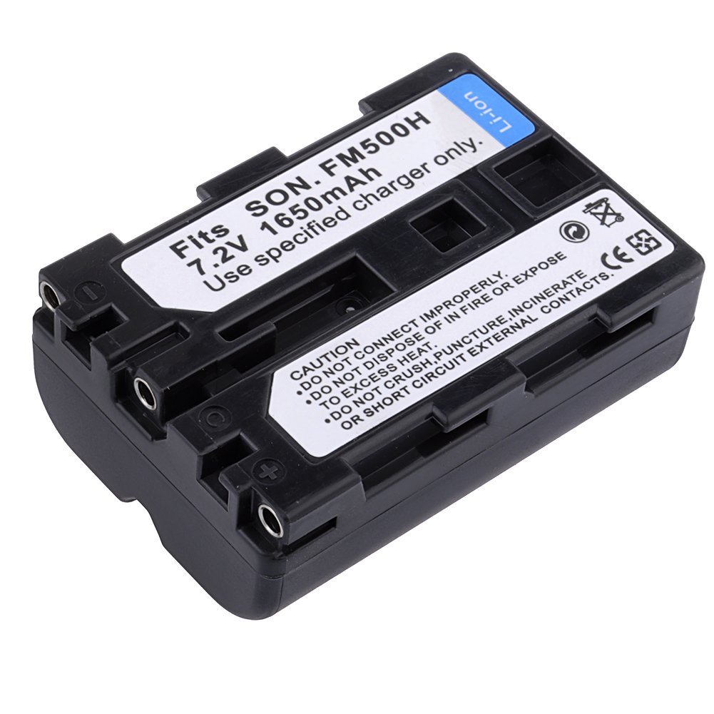 Rechargeable -  Replacement Battery for SONY NP-FM500H Lithium-Ion , Compatible  Sony Alpha DSLR-A450, A200, A300, A300K, A300X, A350, A500, A550, A700, A850, A900
