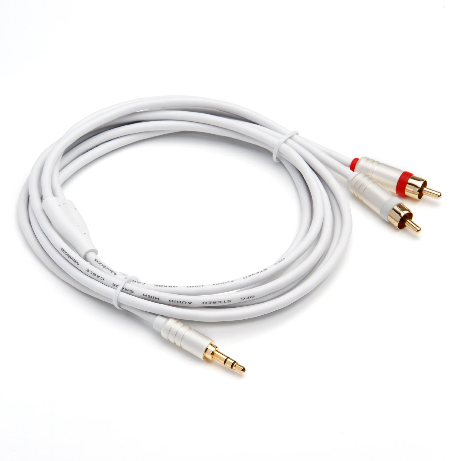 Cable de Audio 3.5mm a RCA  Stereo Audio Cable 12 pies