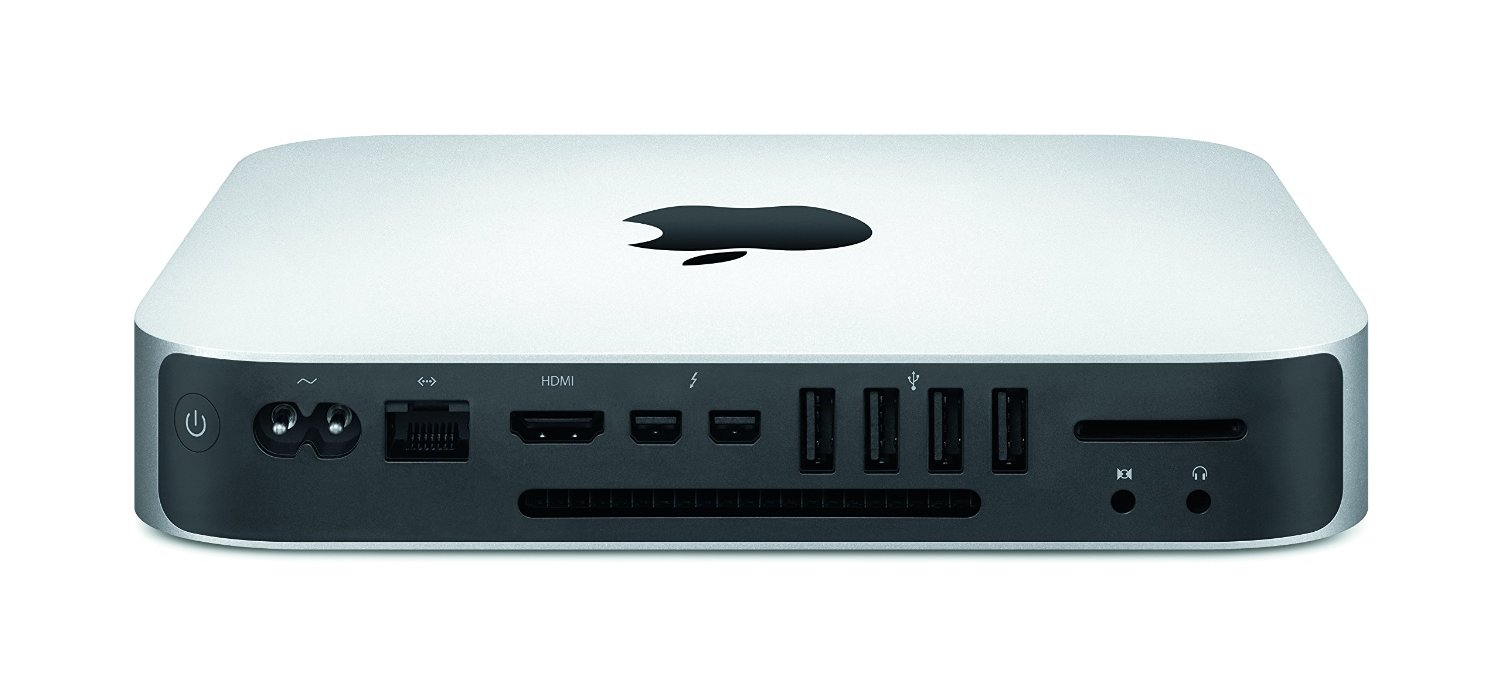 Apple Mac Mini 2.6GHz dual-core Intel Core i5 1TB (5400-rpm) hard drive 8GB of 1600MHz LPDDR3 memory.
