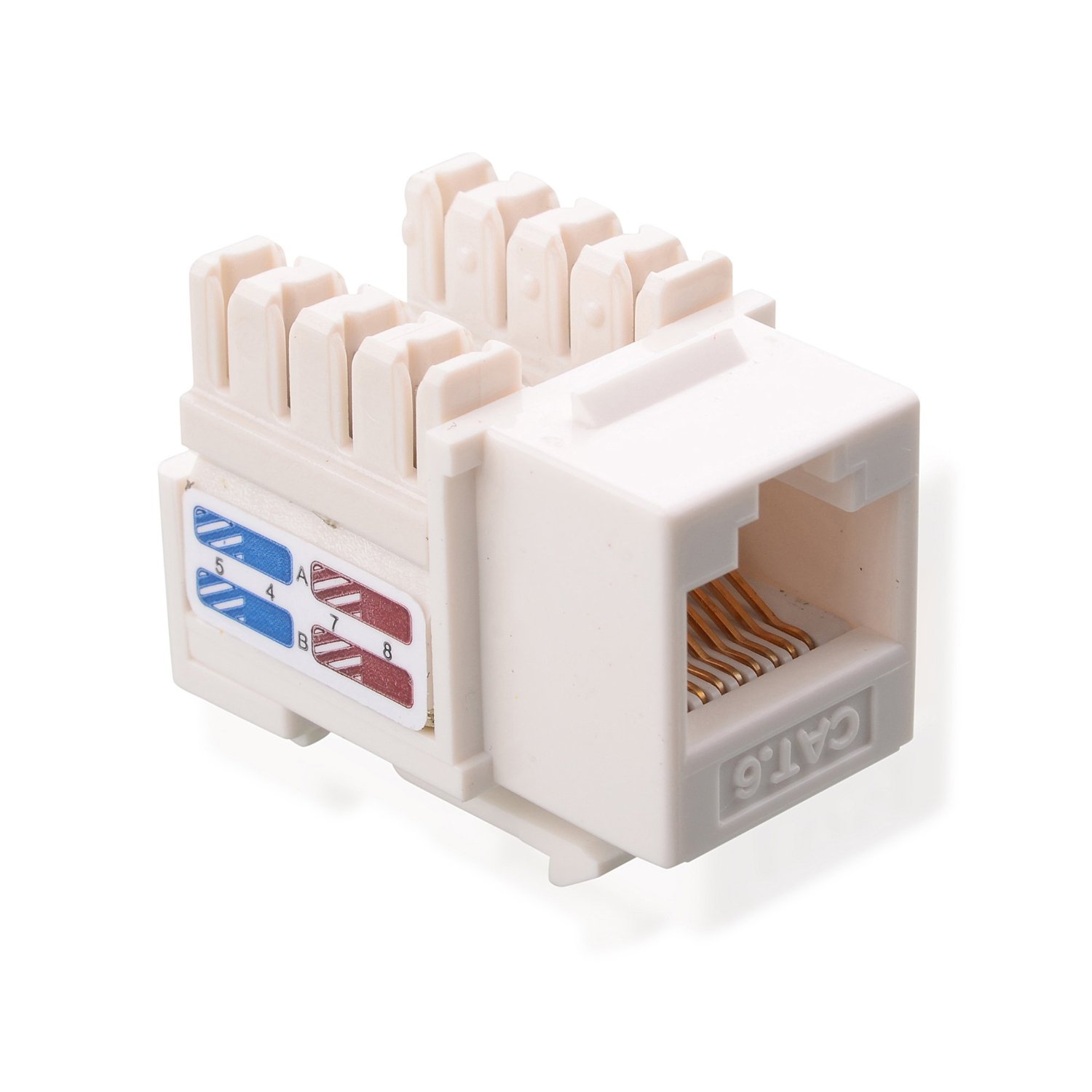 Paquete de 50 piezas RJ45 Cat6 Cable Matters® Blancos