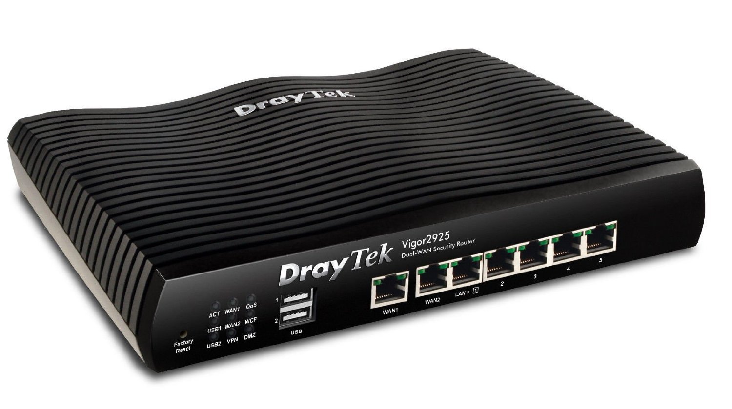 DrayTek Vigor2925 (Vigor 2925)Dual Gigabit WAN Router with 50 x VPN tunnel