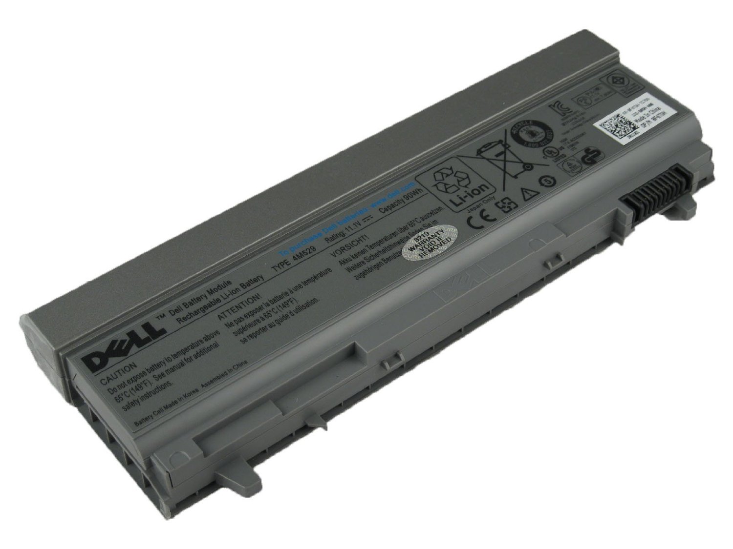 NEW Dell OEM Original Latitude E6400 E6410 / E6500 E6510 90Wh 9-cell Laptop Battery.