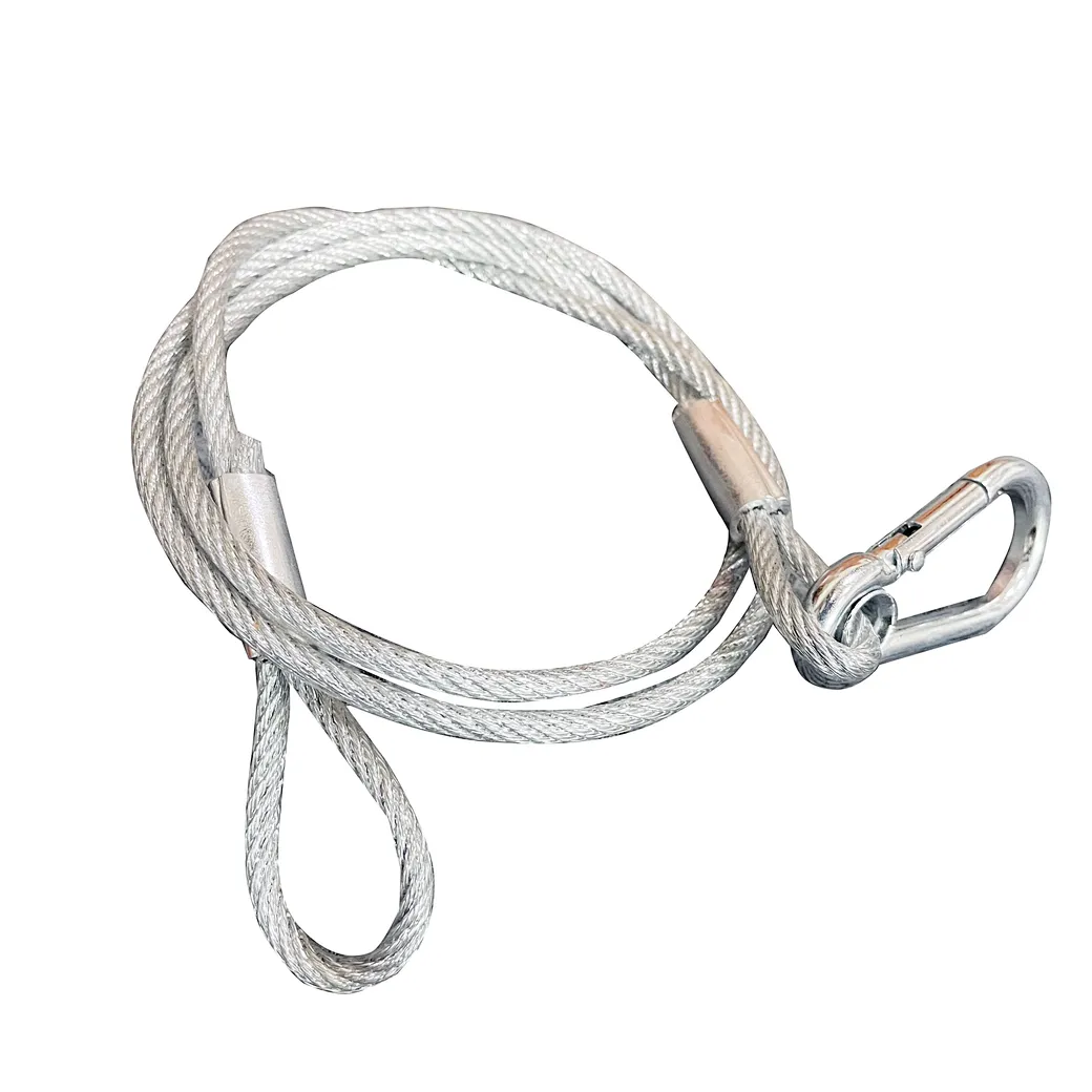 4MM X 85CM  WIRE CABLE SAFETY ROPE BP-SRI04S85