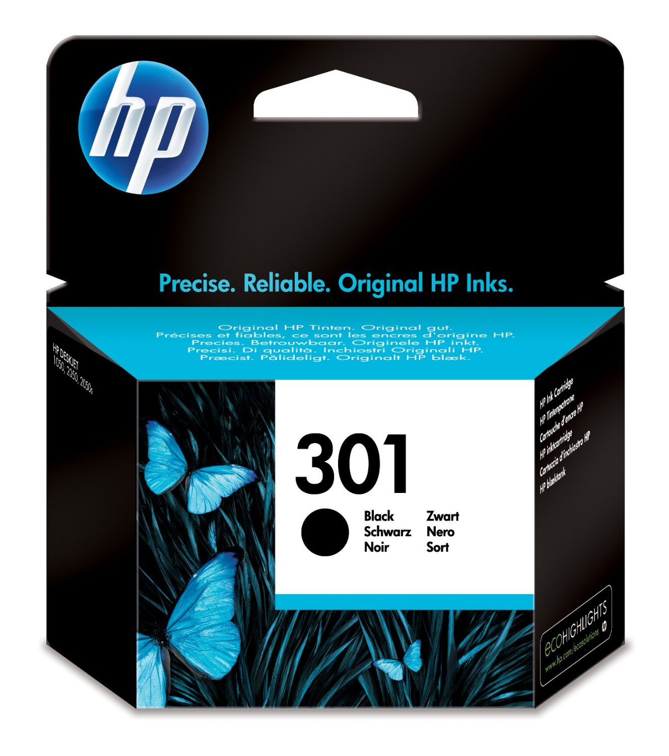 Hewlett Packard Hp 301 Black Ink Cartridge