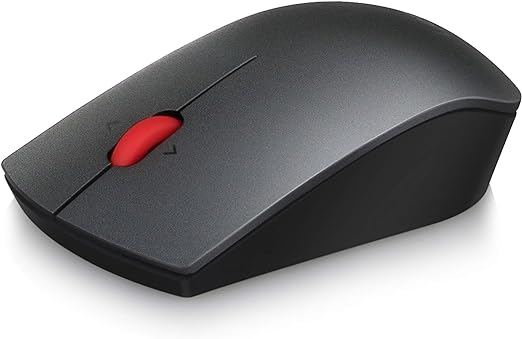 Lenovo 700 Mouse láser inalámbrico, Negro, 1600 dpi, 2.4 GHz inalámbrico Via USB, láser RF inalámbrico, Negro, 700 Wireless Laser Mouse