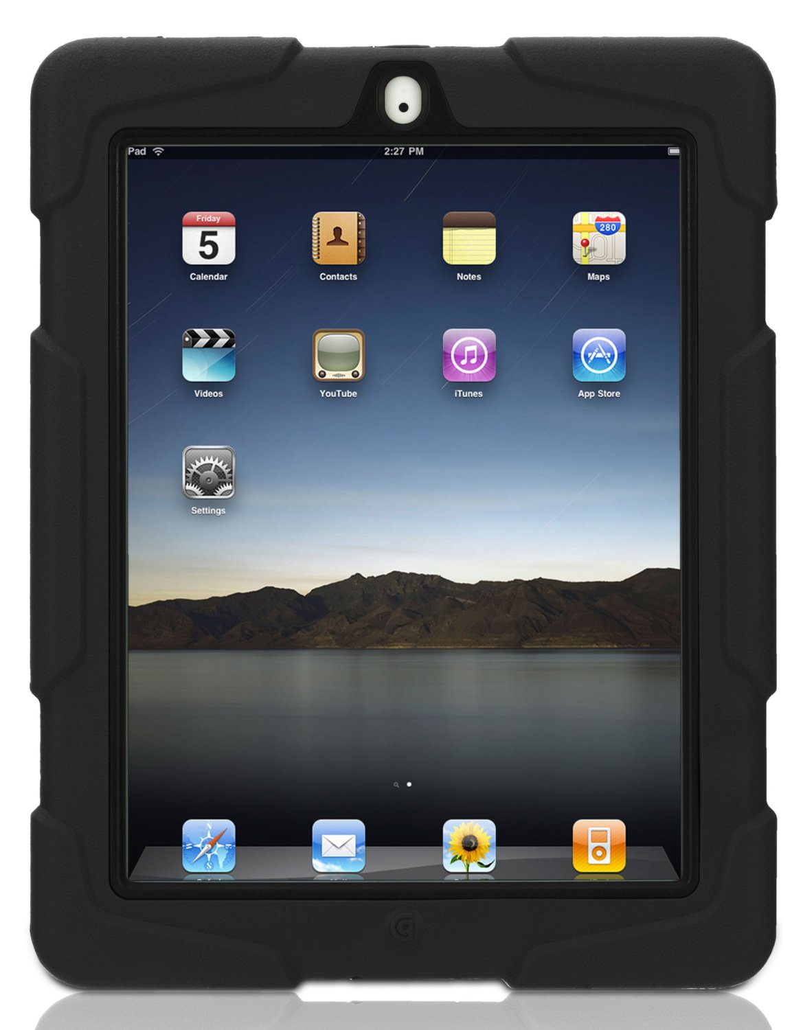 Griffin Survivor Extreme-duty Military case for the new iPad (4th Generation), iPad 3 and iPad 2, Negro,azul,rojo.