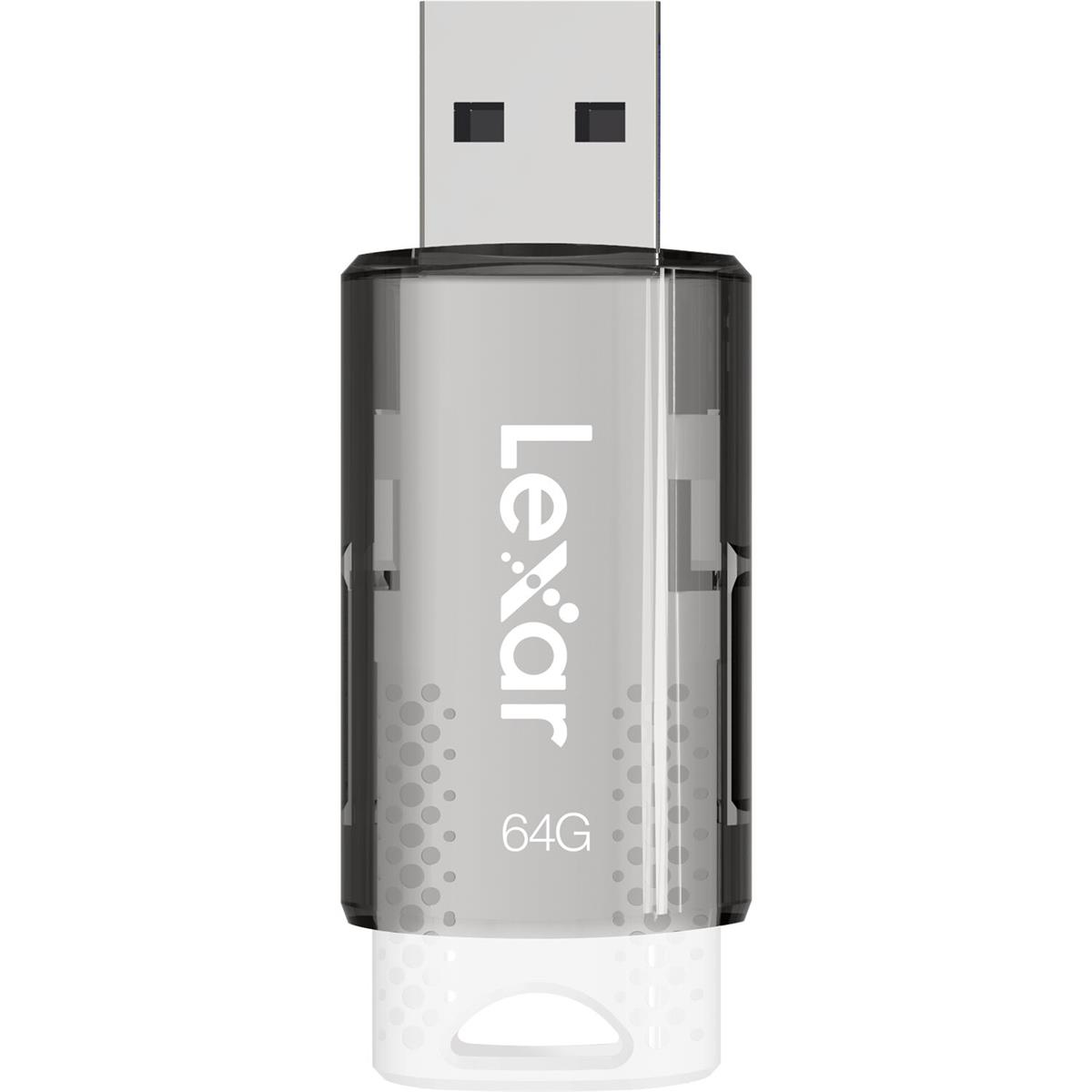 Memoria USB Lexar 64GB JumpDrive S60 USB 2.0 Type-A Flash Drive