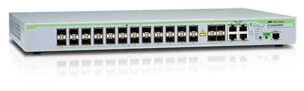 AT-9000/28SP Managed Gigabit ECO Ethernet Switch, 4x Combo / 24x SFP.