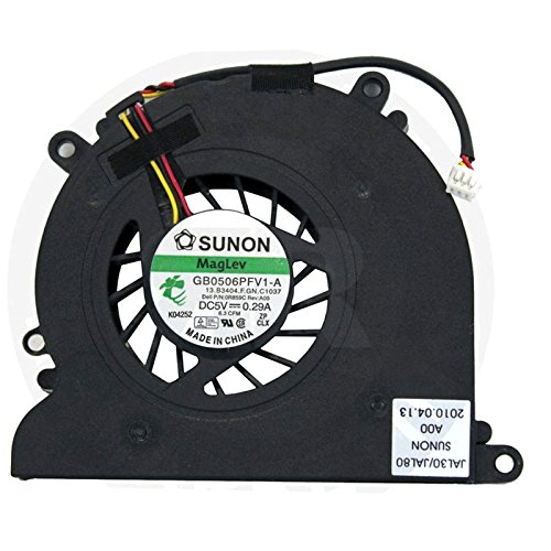 New CPU Cooling Fan For Dell Vostro 1510 1310 2510 AB7205HX-GC3, JAL80, R859C, DC280004MA0
